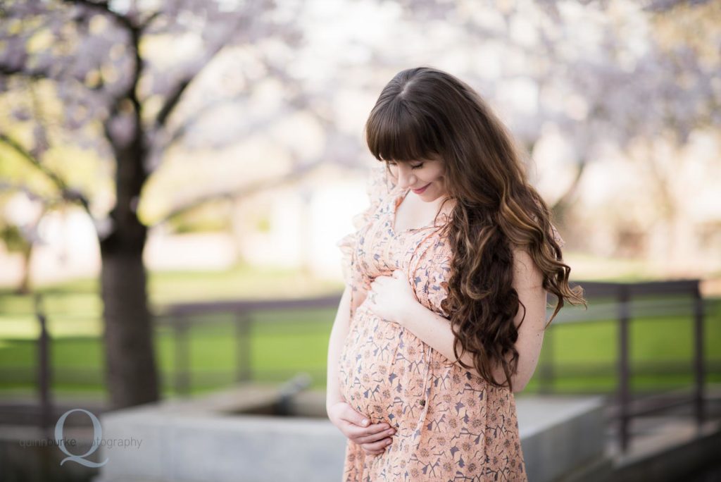 pregnant woman portrait