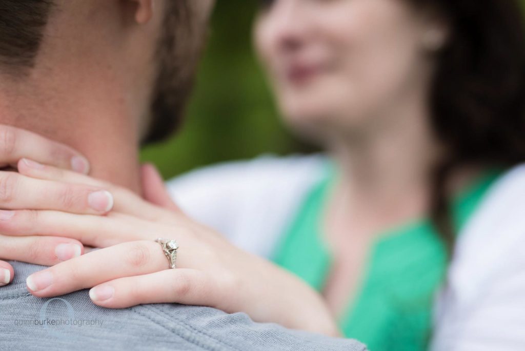 ring engagement photo