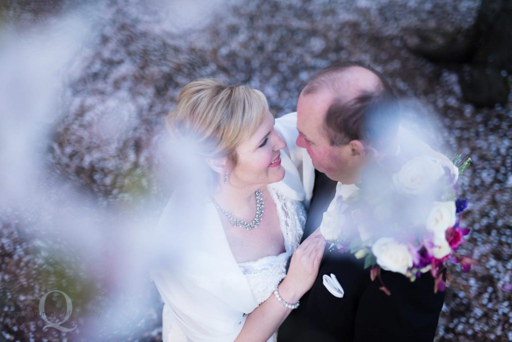 bride groom portrait