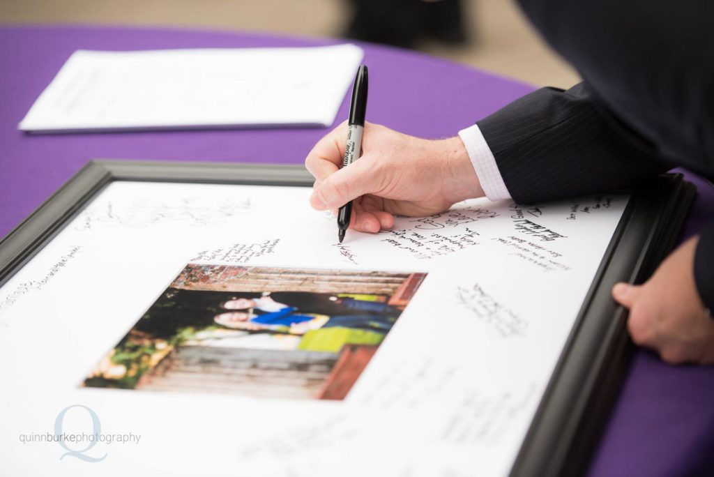 wedding photo frame guestbook