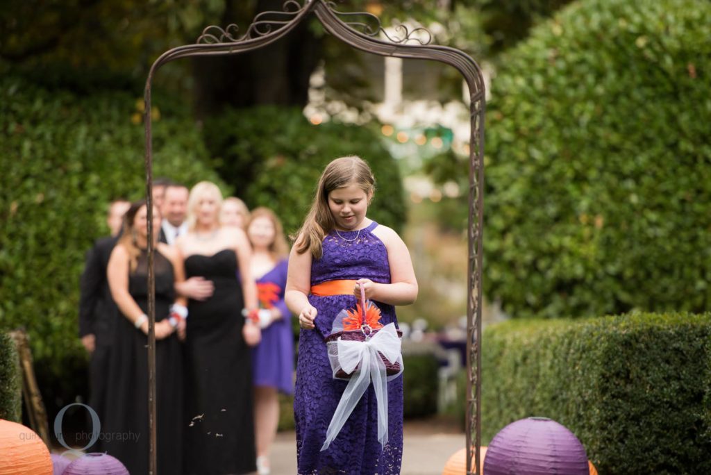 wedding flower girl