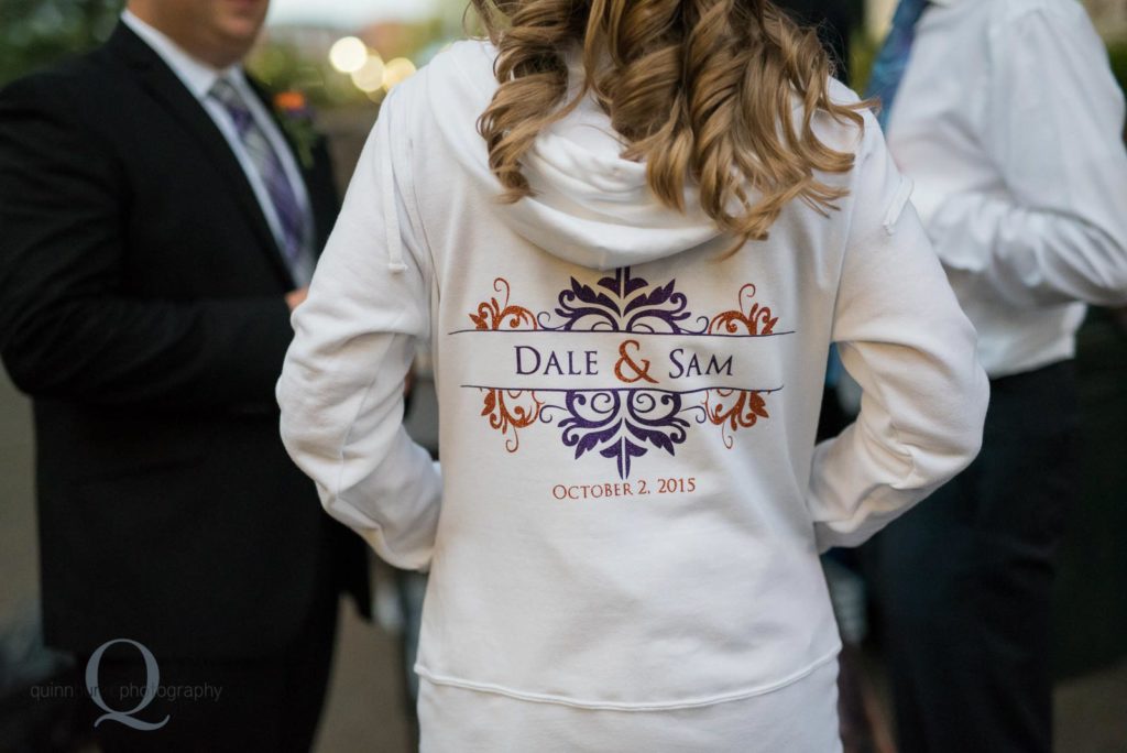 bride custom wedding sweatshirt