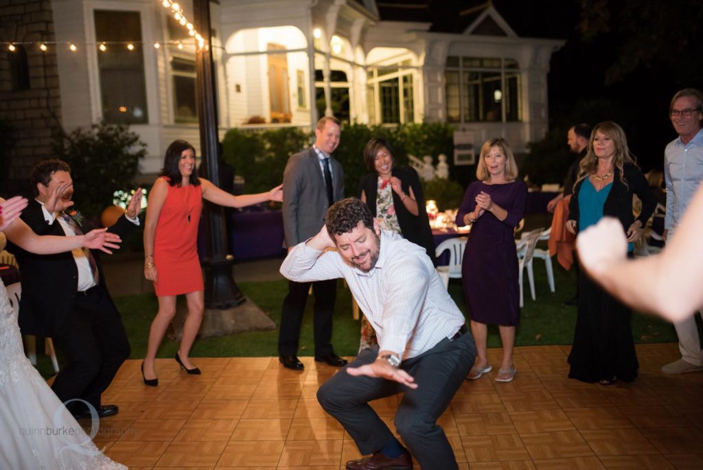 wedding guest reception dance