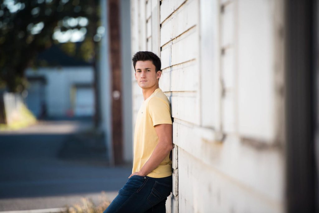 salem oregon senior portrait