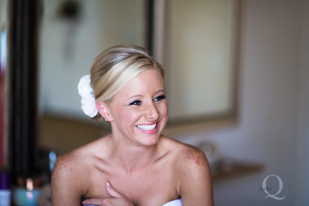 bride getting ready