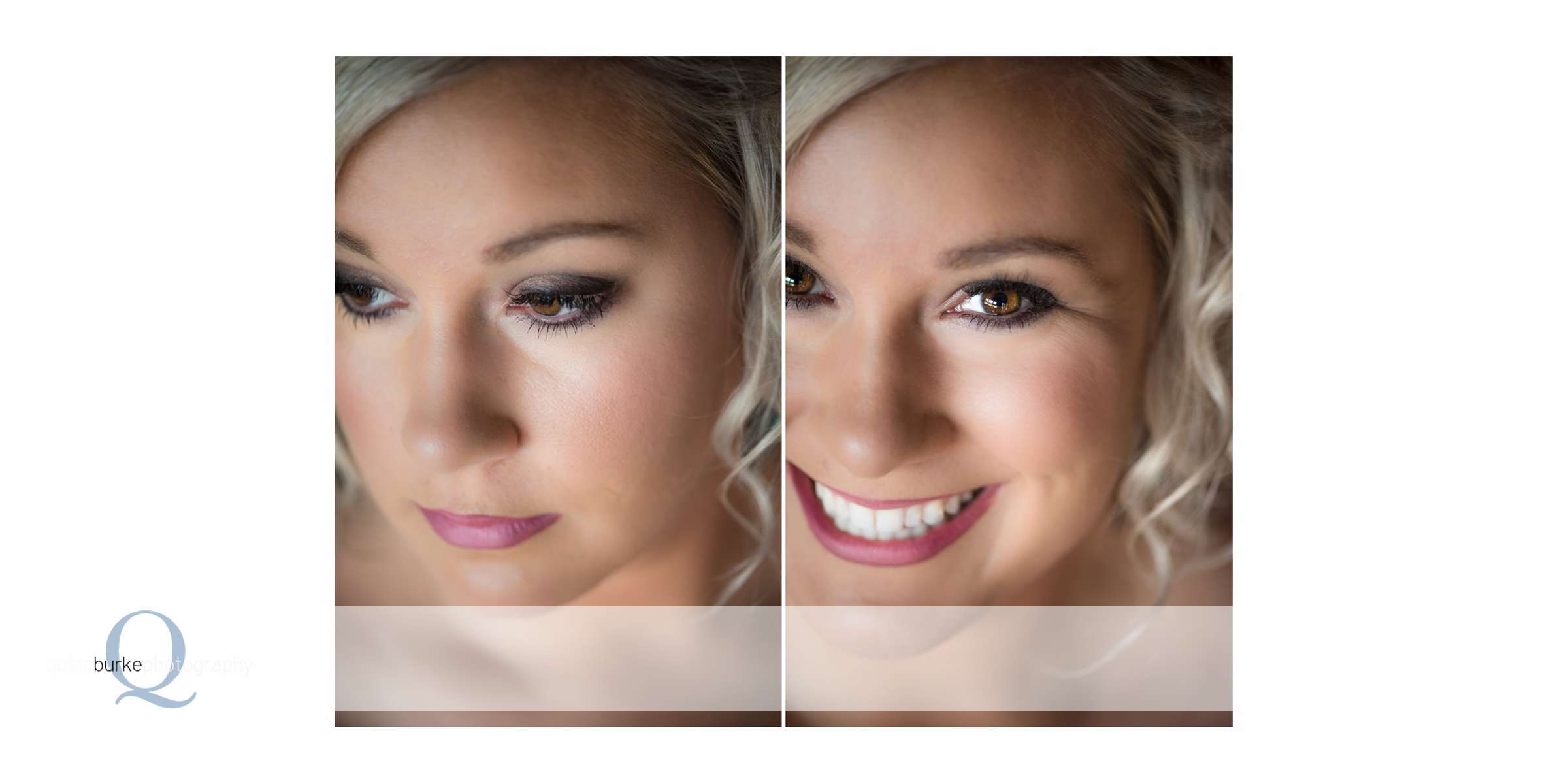 bridal portrait close up face