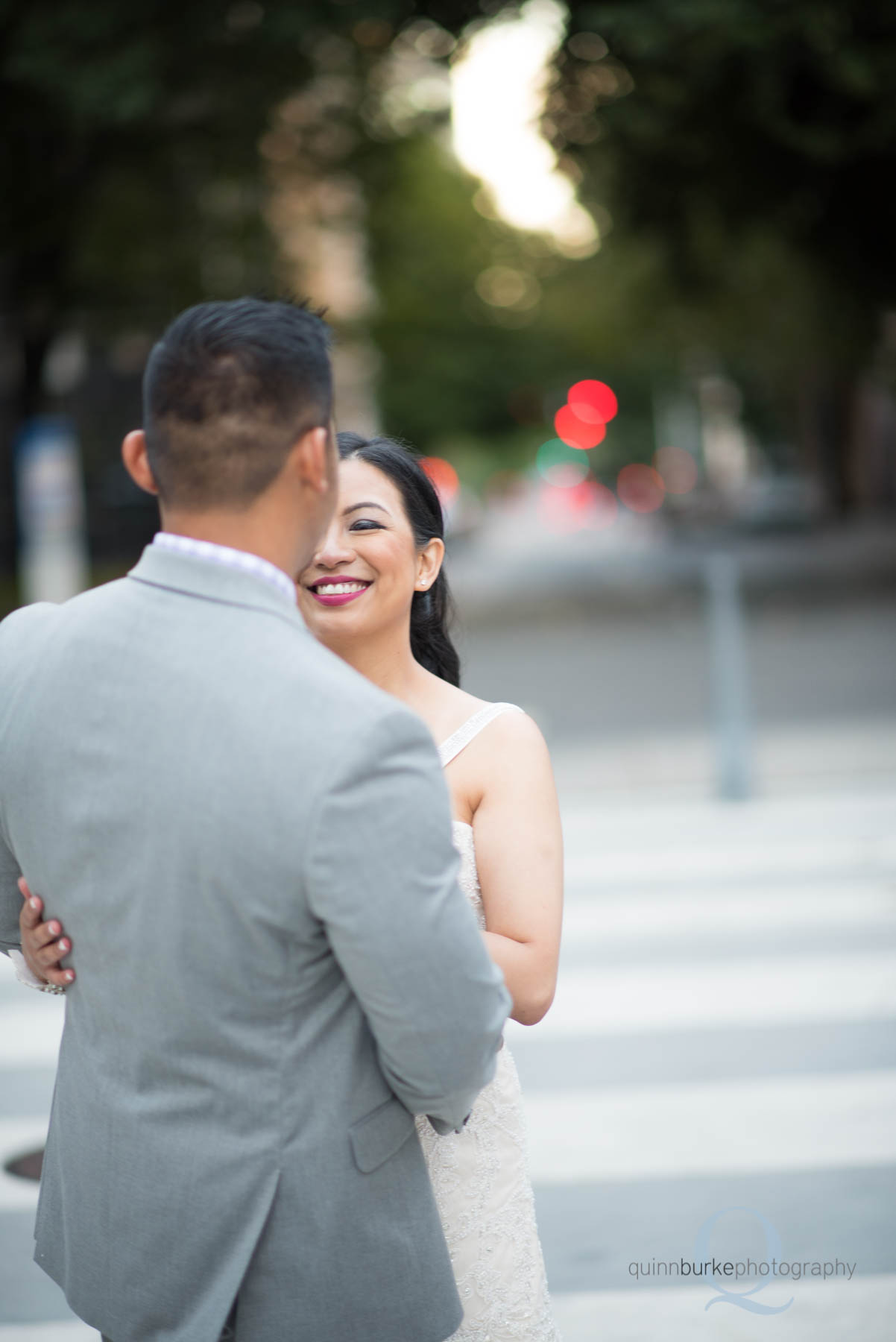 Portland Art Museum wedding portraits