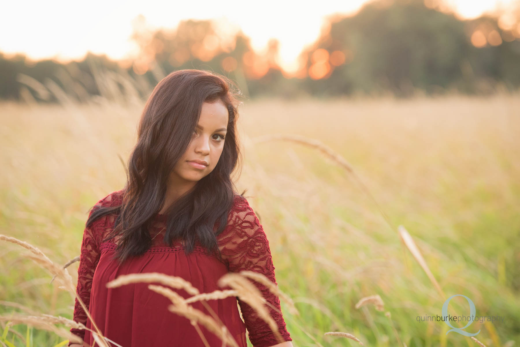 salem oregon high school senior portrait