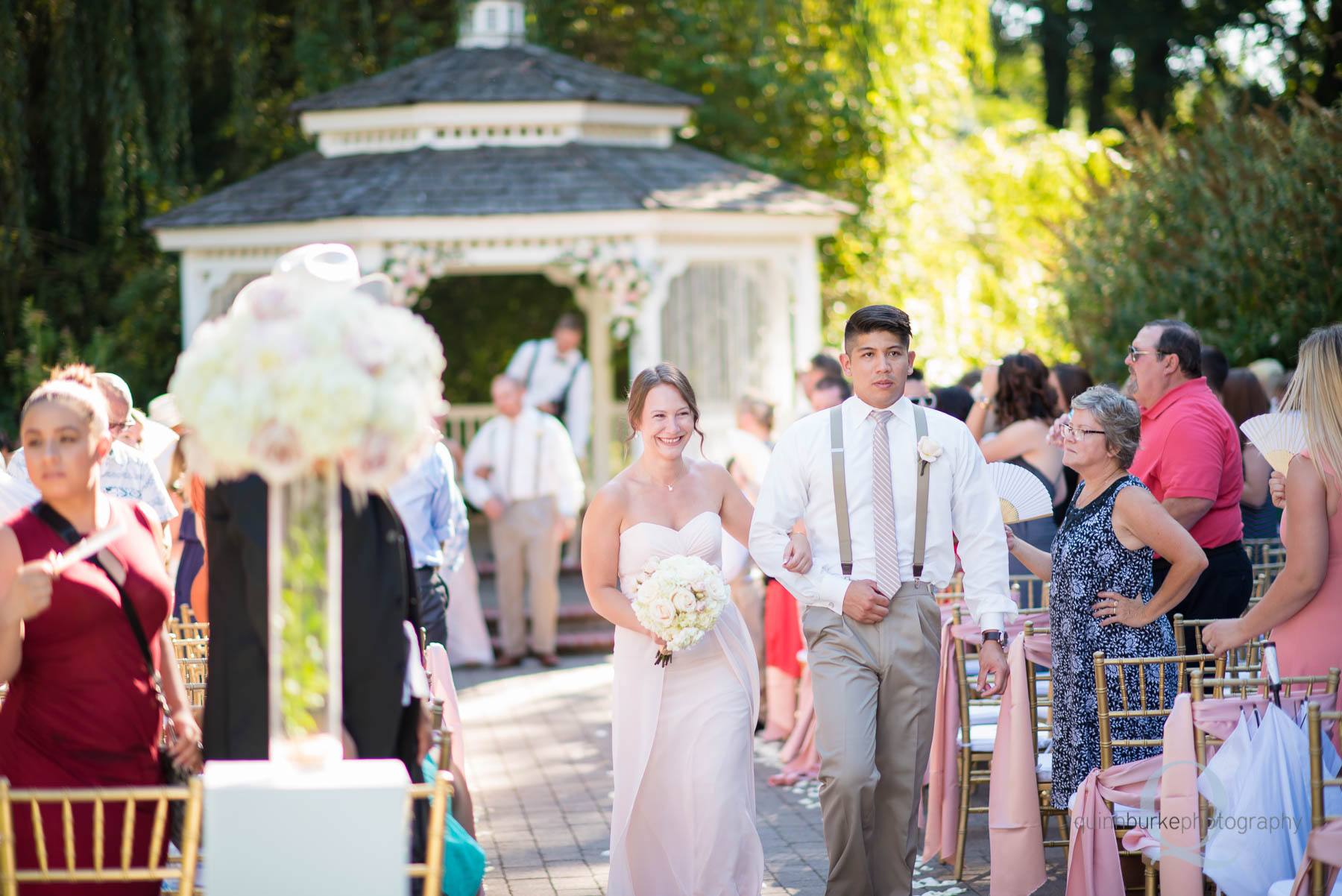 Abernethy Center Portland Wedding recessional