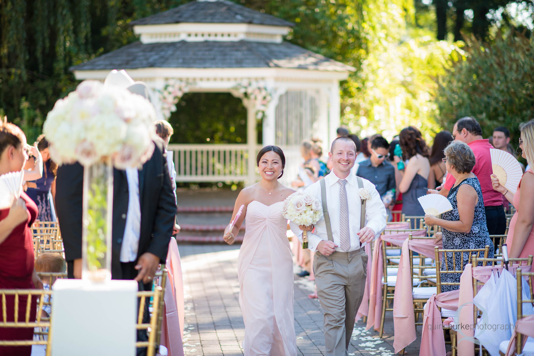 Abernethy Center Portland Wedding groomsman bridesmaid