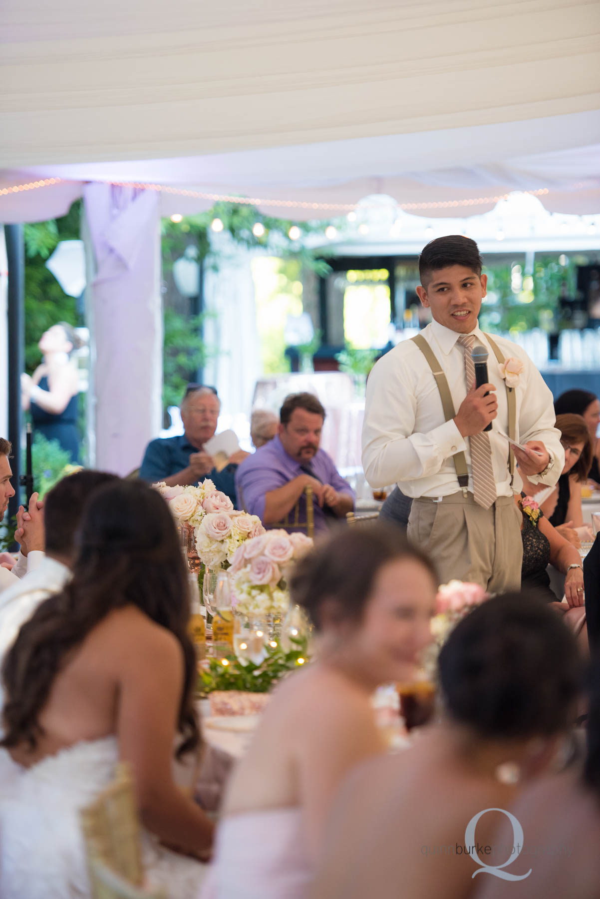 Abernethy Center Portland Wedding best man toast