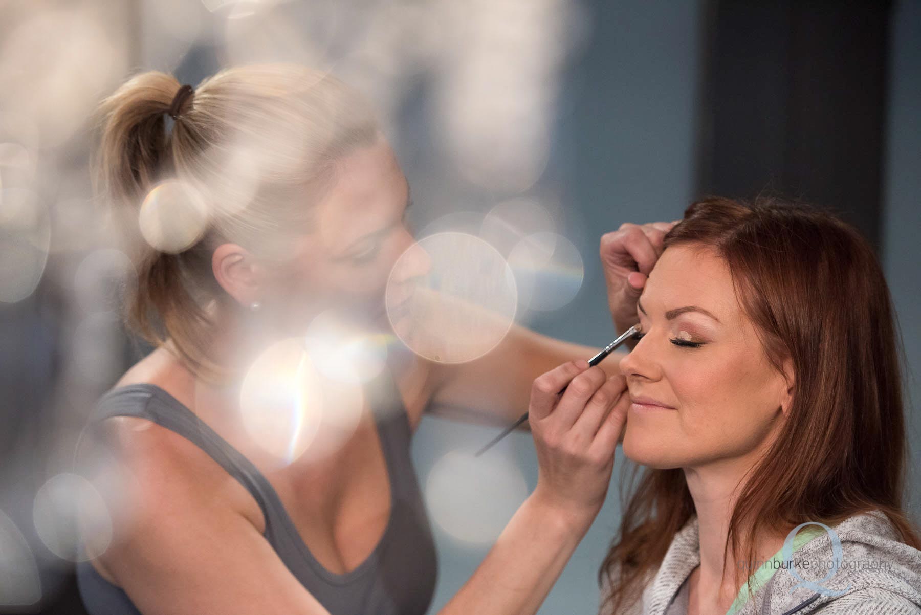 bride makeup Old Schoolhouse Newberg