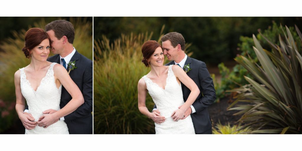 bride and groom garden old schoolhouse newberg oregon