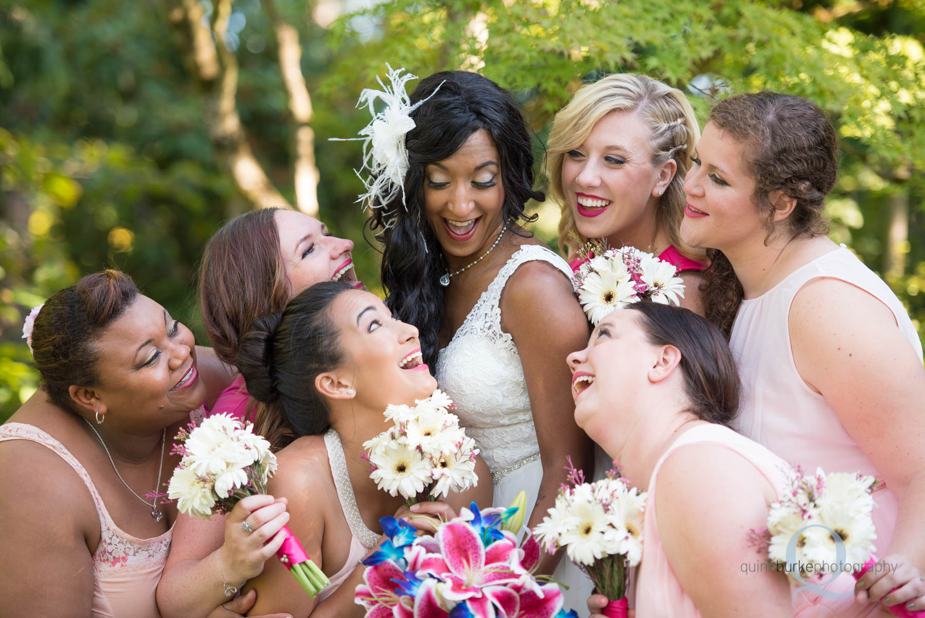 bridesmaids at Mcmenamins edgefield