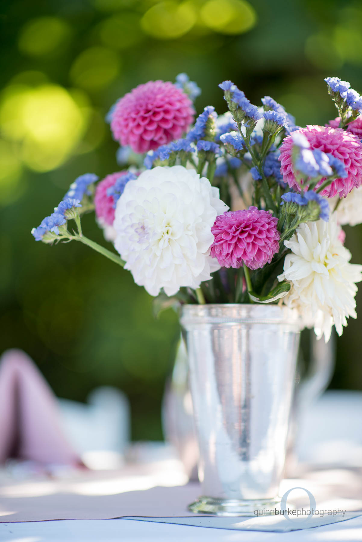 flower table decoration for wedding reception