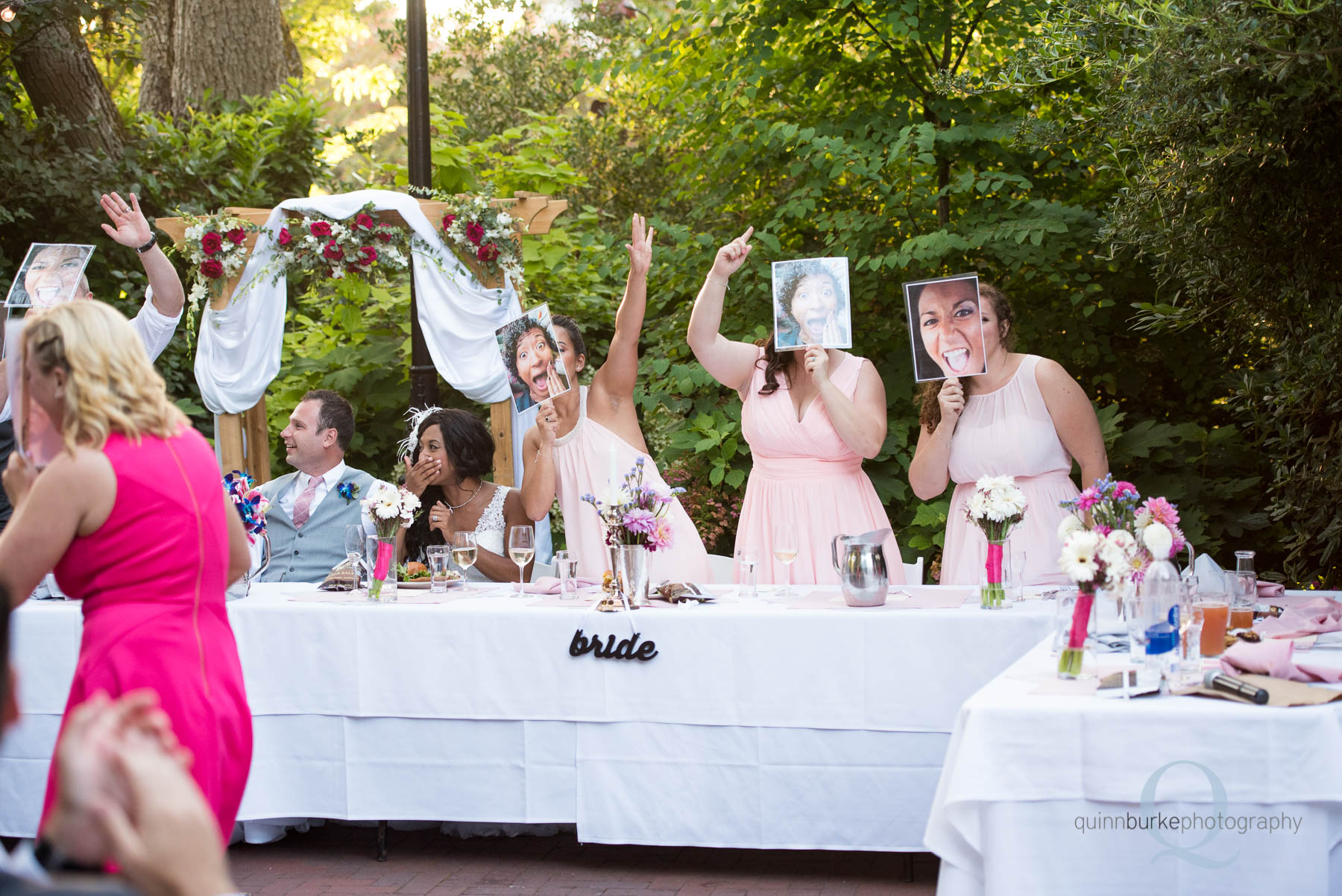 wedding party at Mcmenamins edgefield