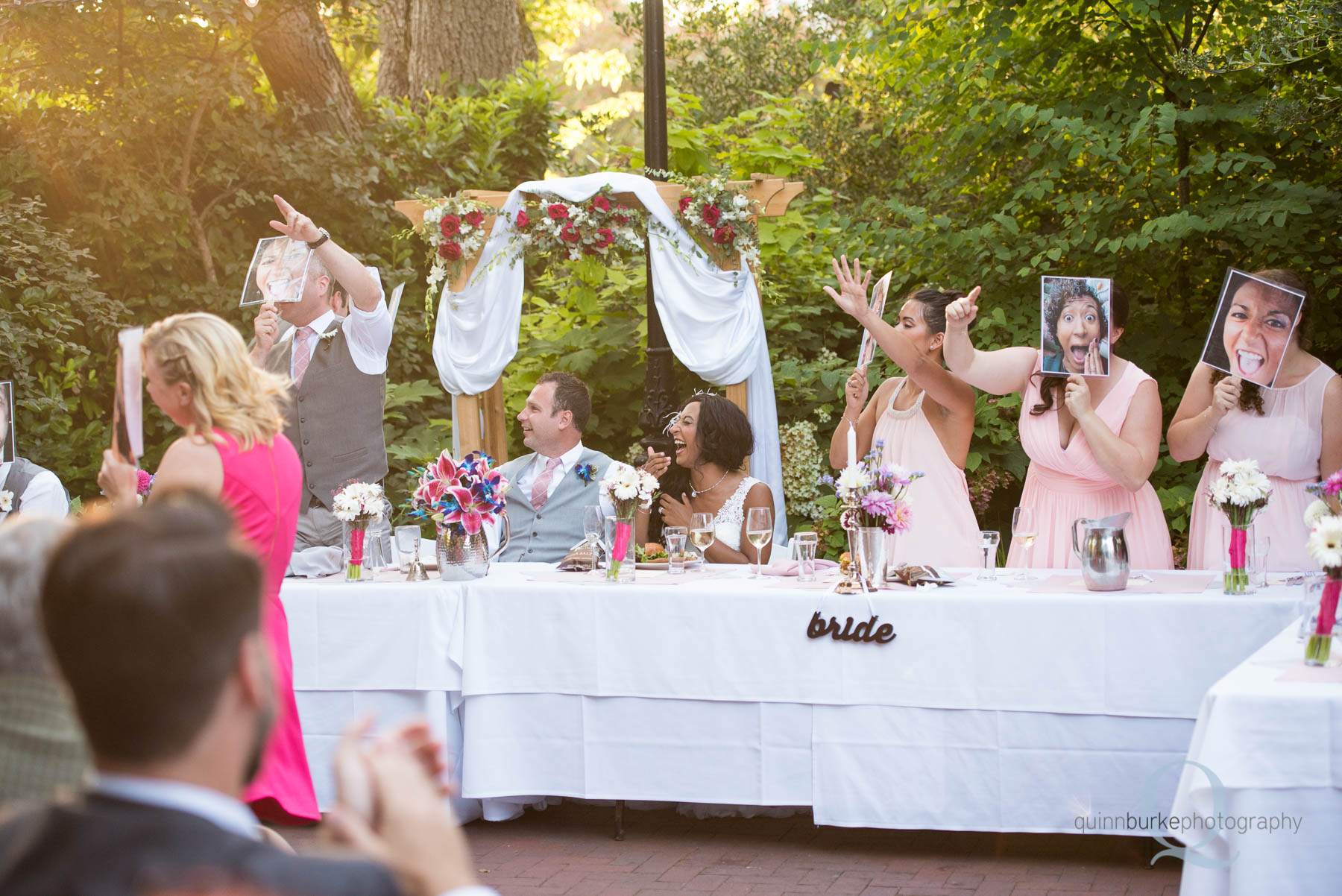 wedding at Mcmenamins edgefield