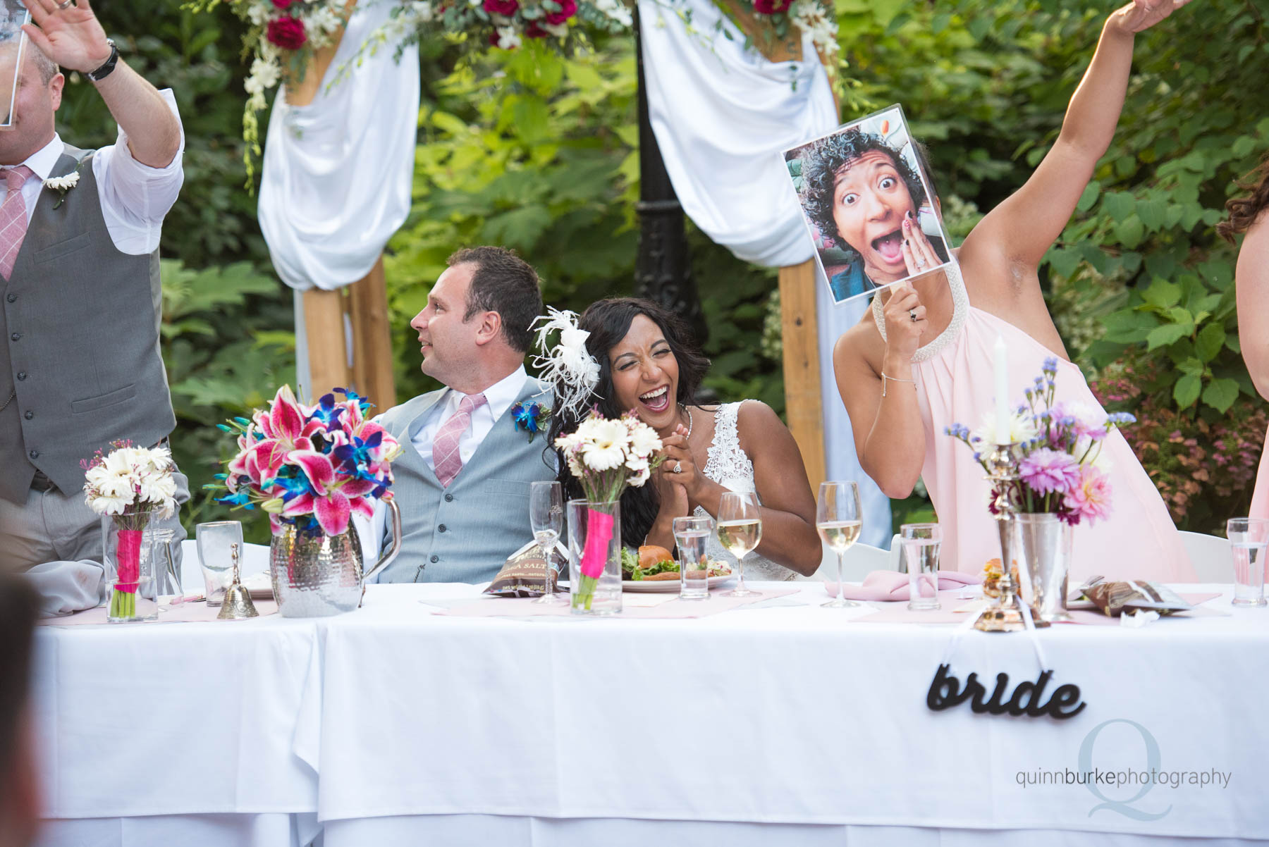 wedding party at Mcmenamins edgefield