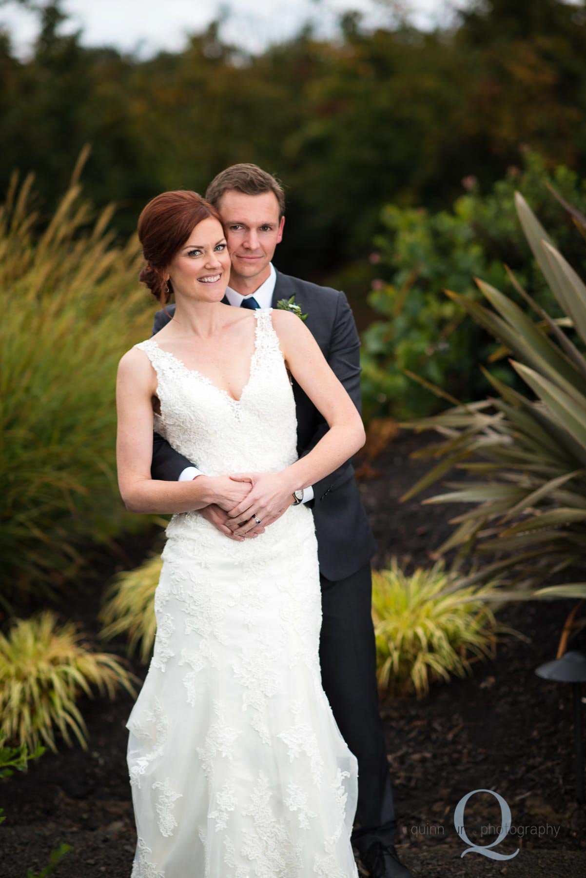 bride and groom portraits Old Schoolhouse Newberg wedding