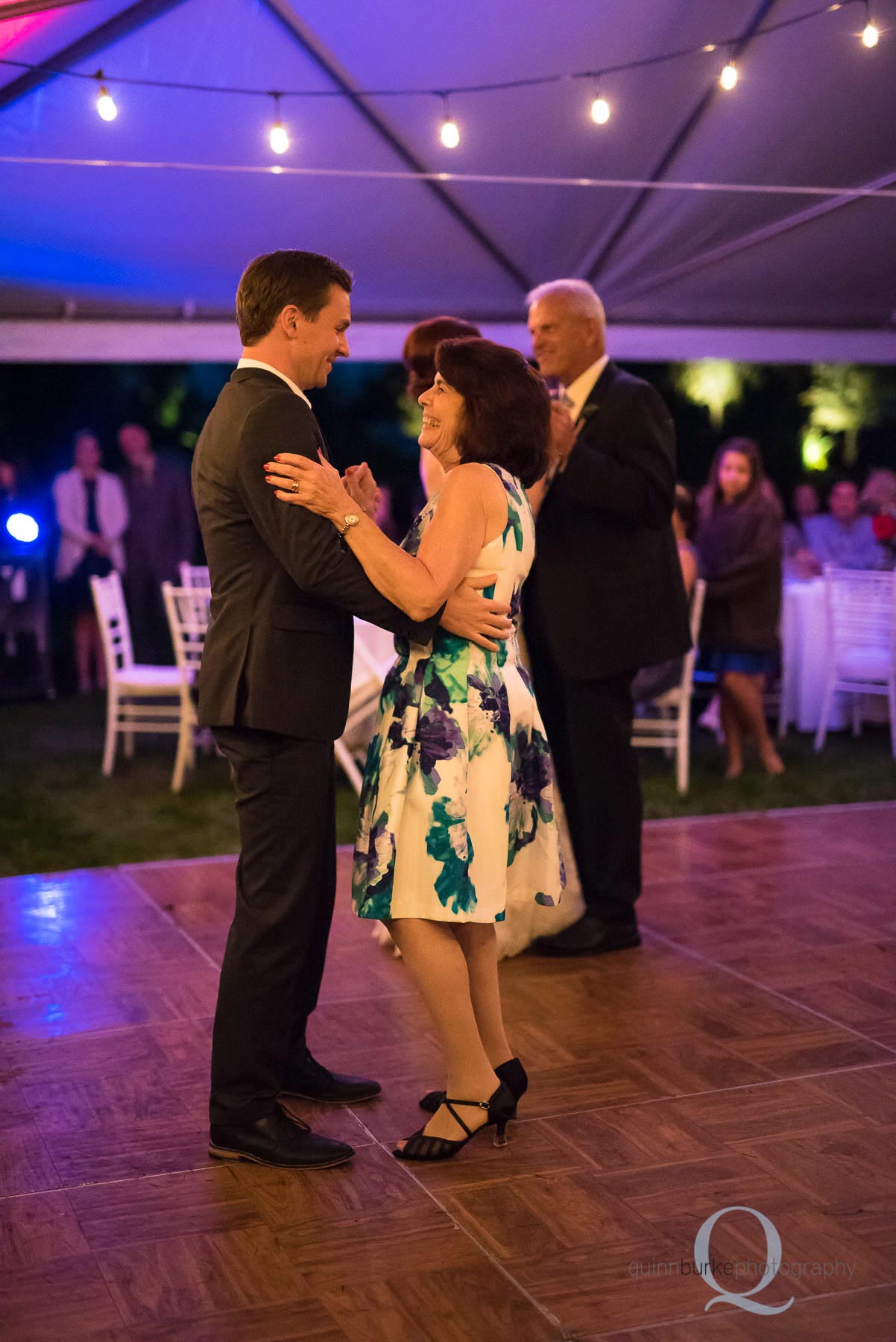 mother son dance wedding reception Old Schoolhouse Newberg