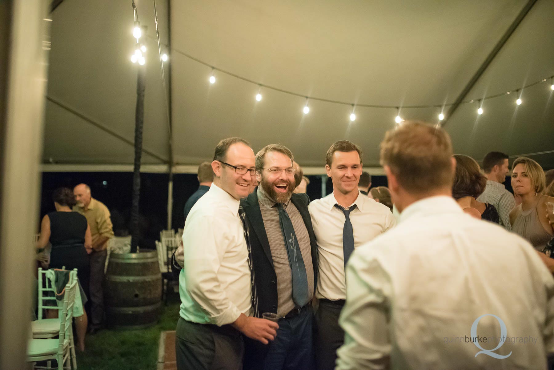 Old Schoolhouse Newberg groom during reception