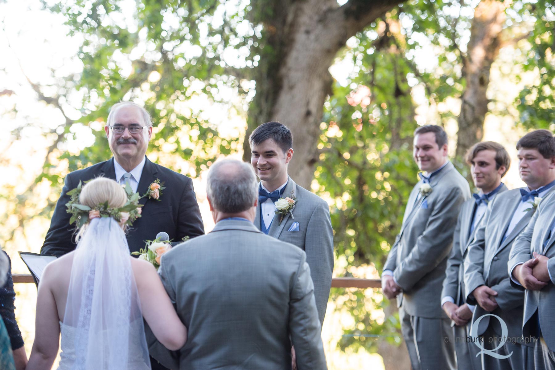 Perryhill Farm wedding ceremony