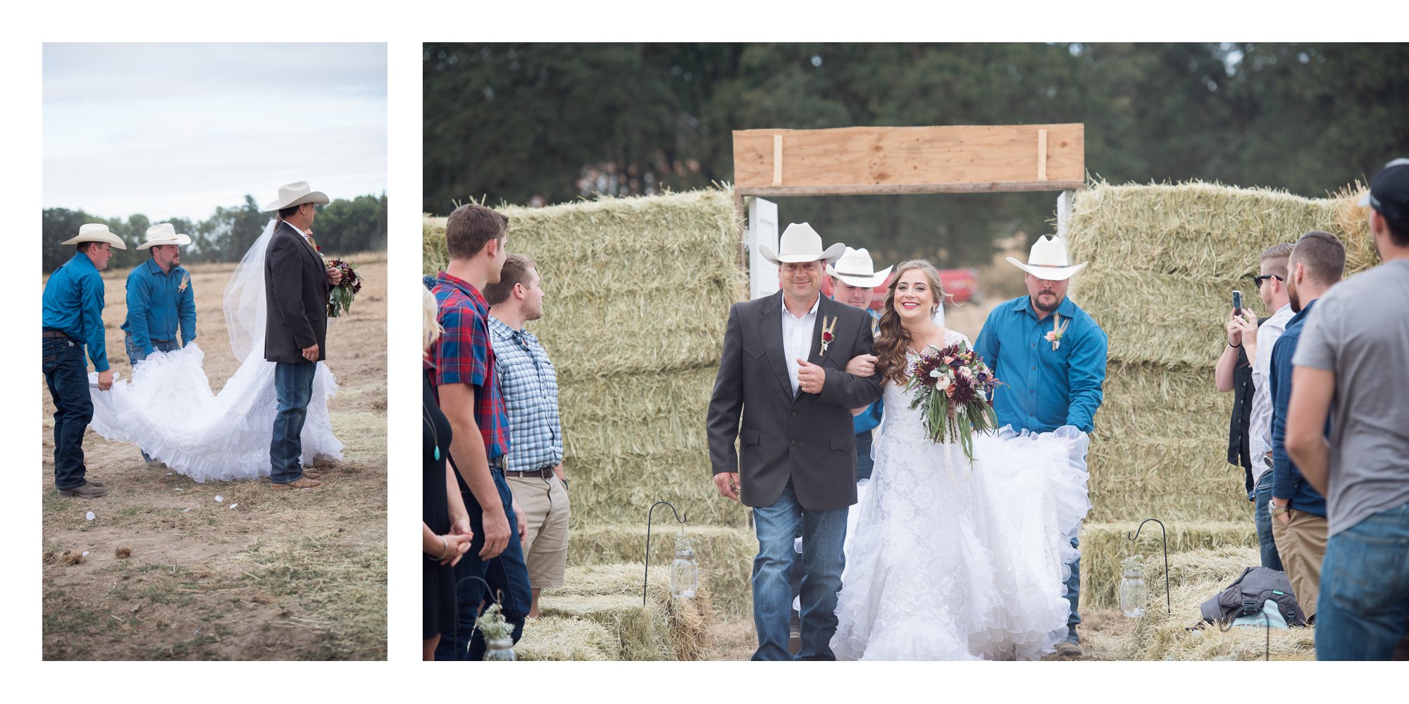 Country wedding jefferson oregon salem wedding photography