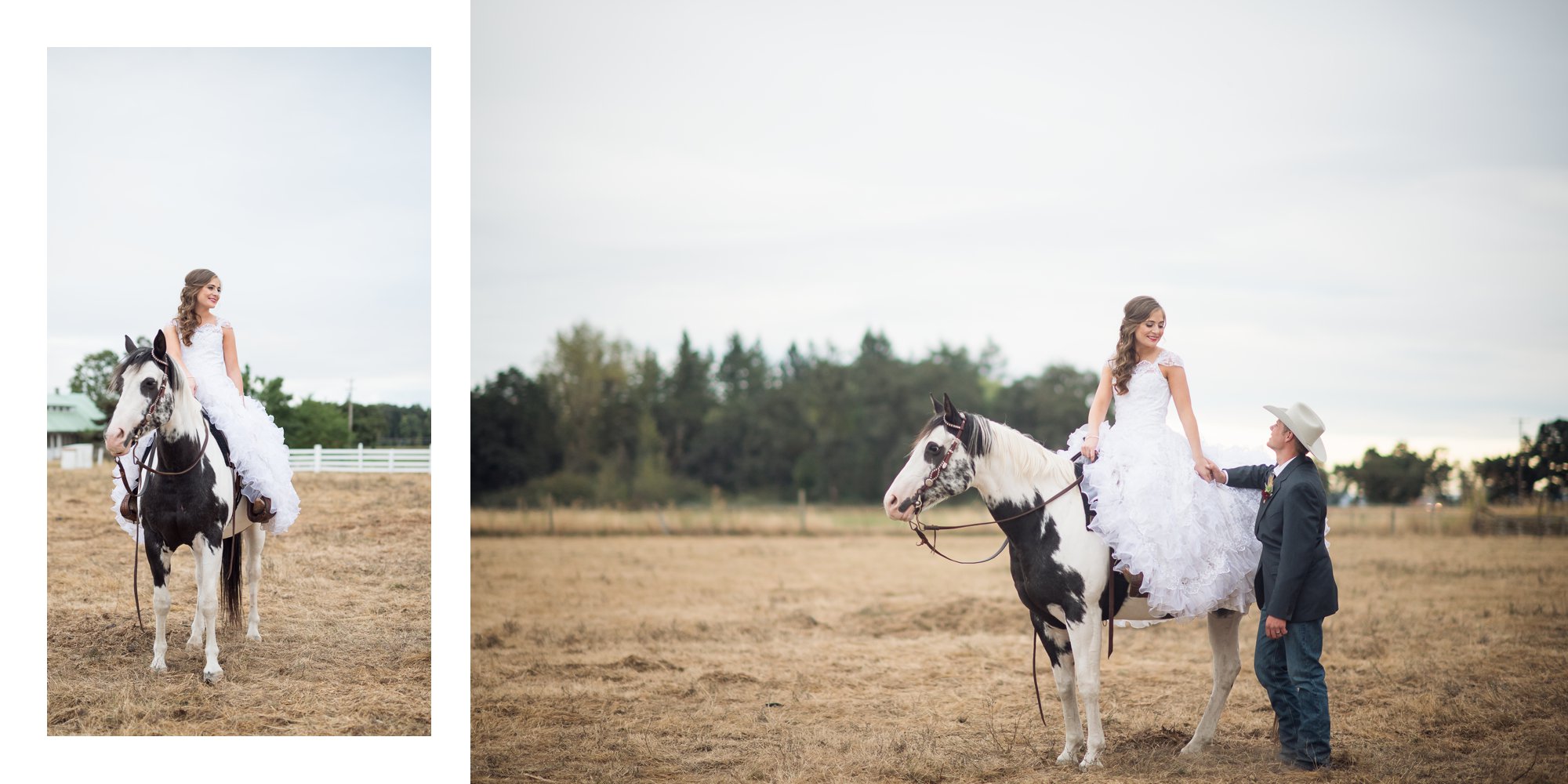 Country wedding jefferson oregon salem wedding photography