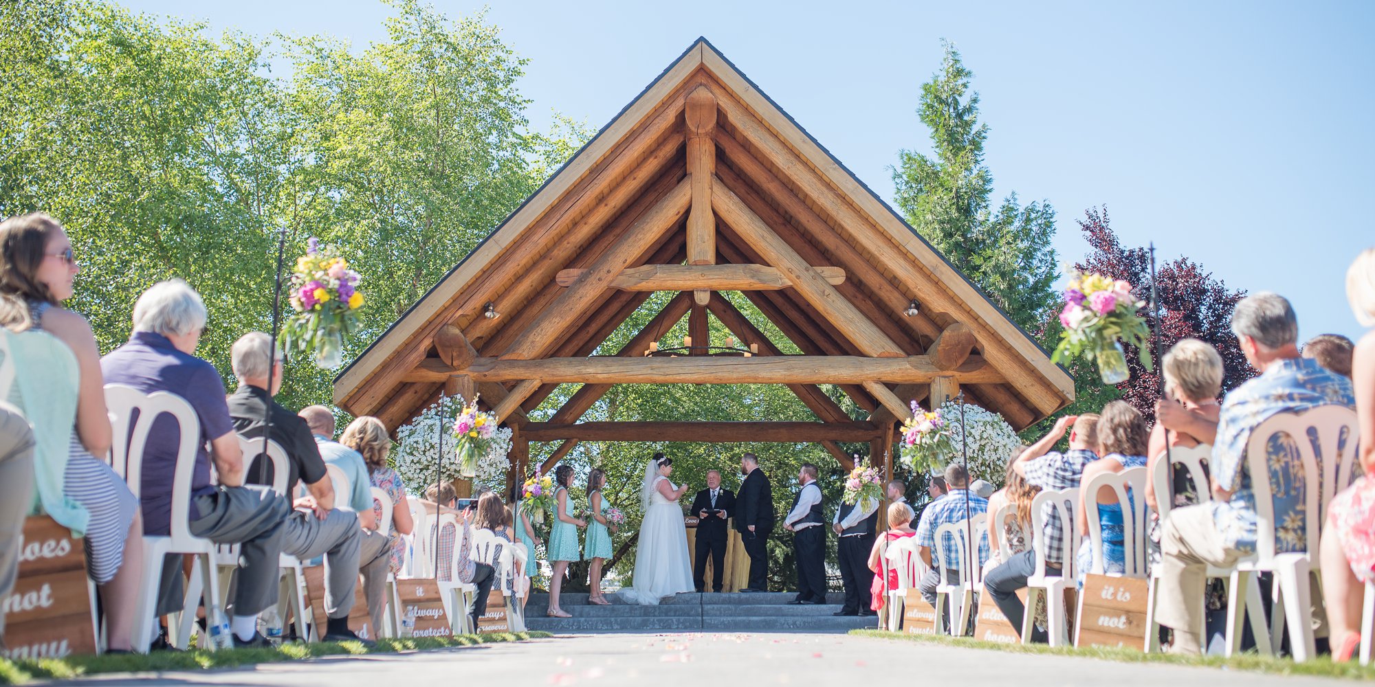 Keizer Log House Garden Wedding Salem Oregon Photographer