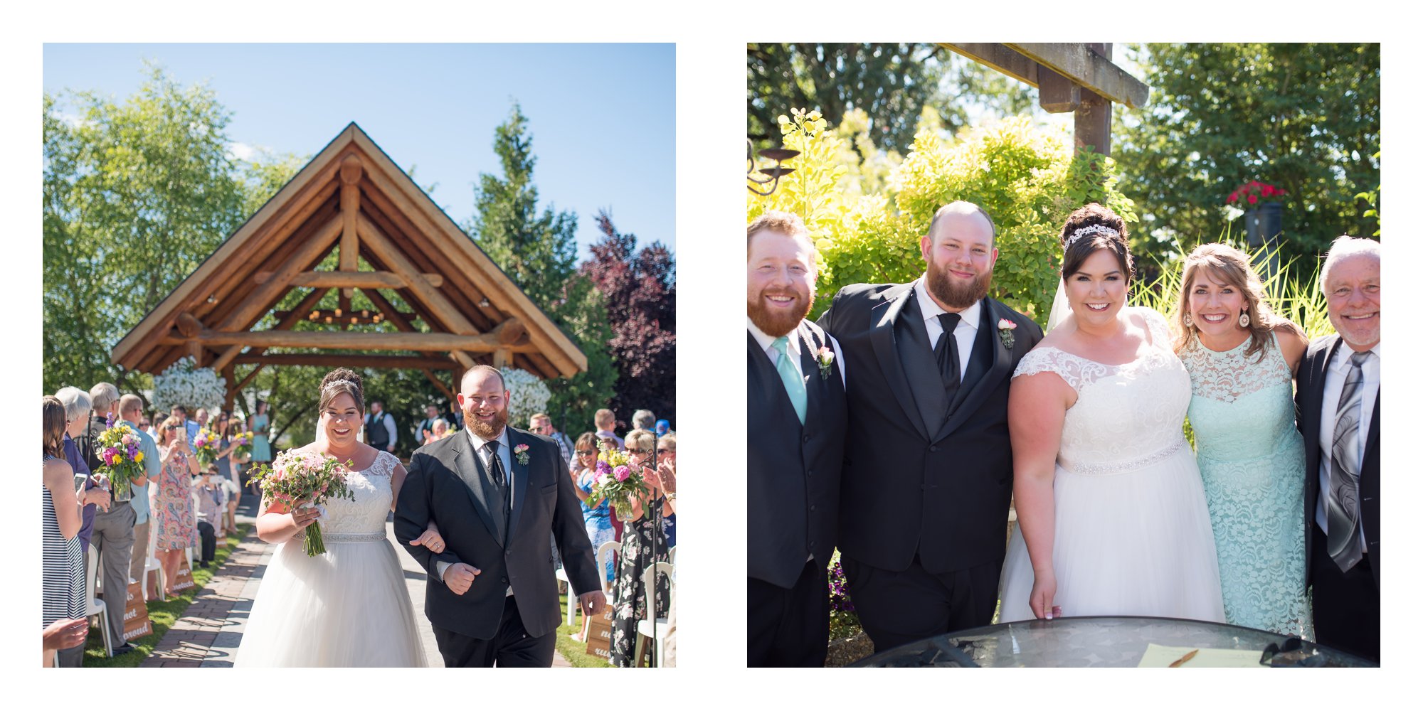 Keizer Log House Garden Wedding Salem Oregon Photographer