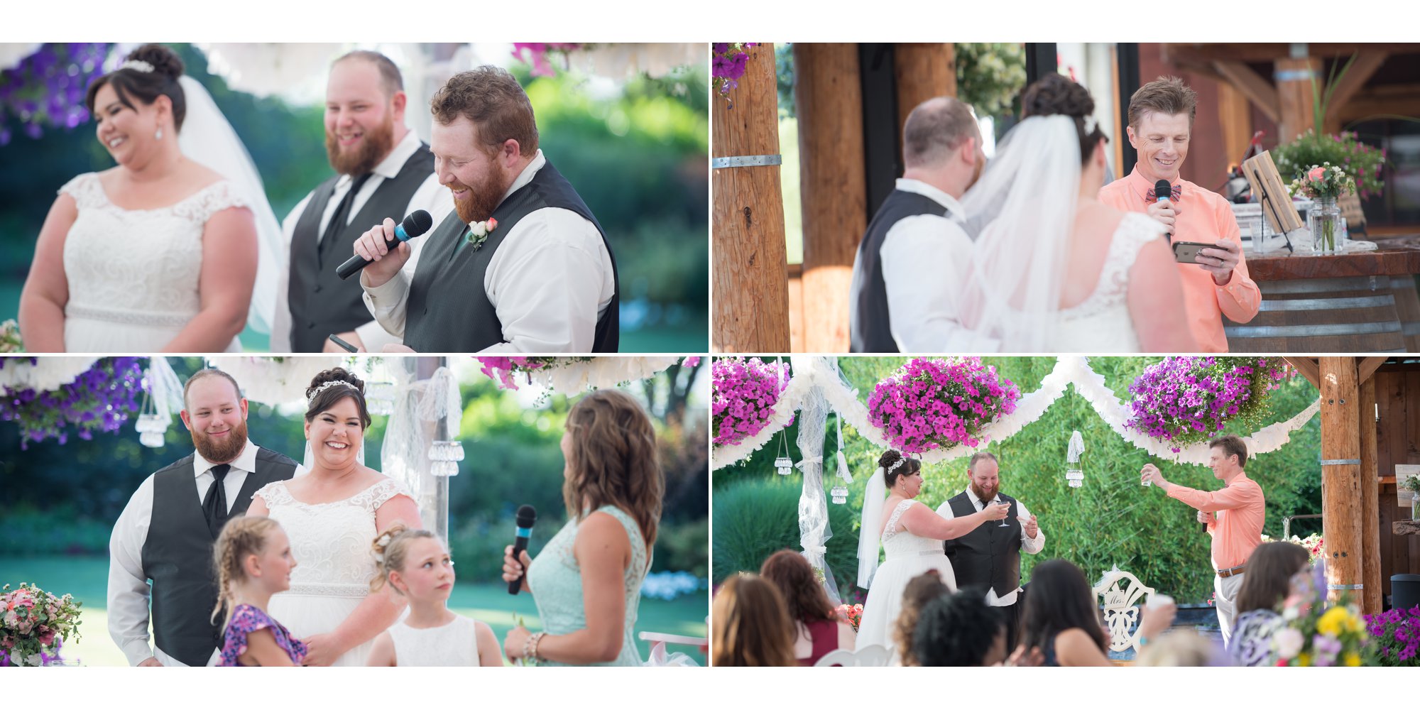 Keizer Log House Garden Wedding Salem Oregon Photographer