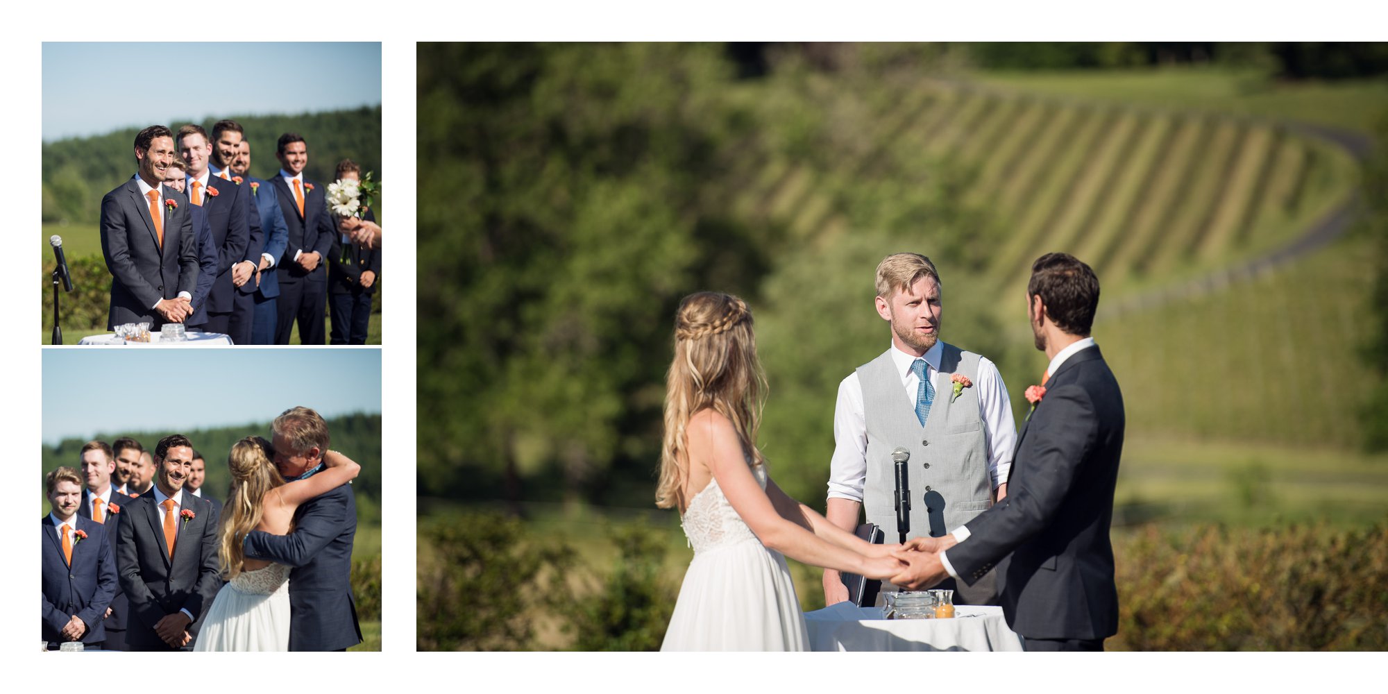 Zenith Vineyard Salem Oregon Wedding Wine Country