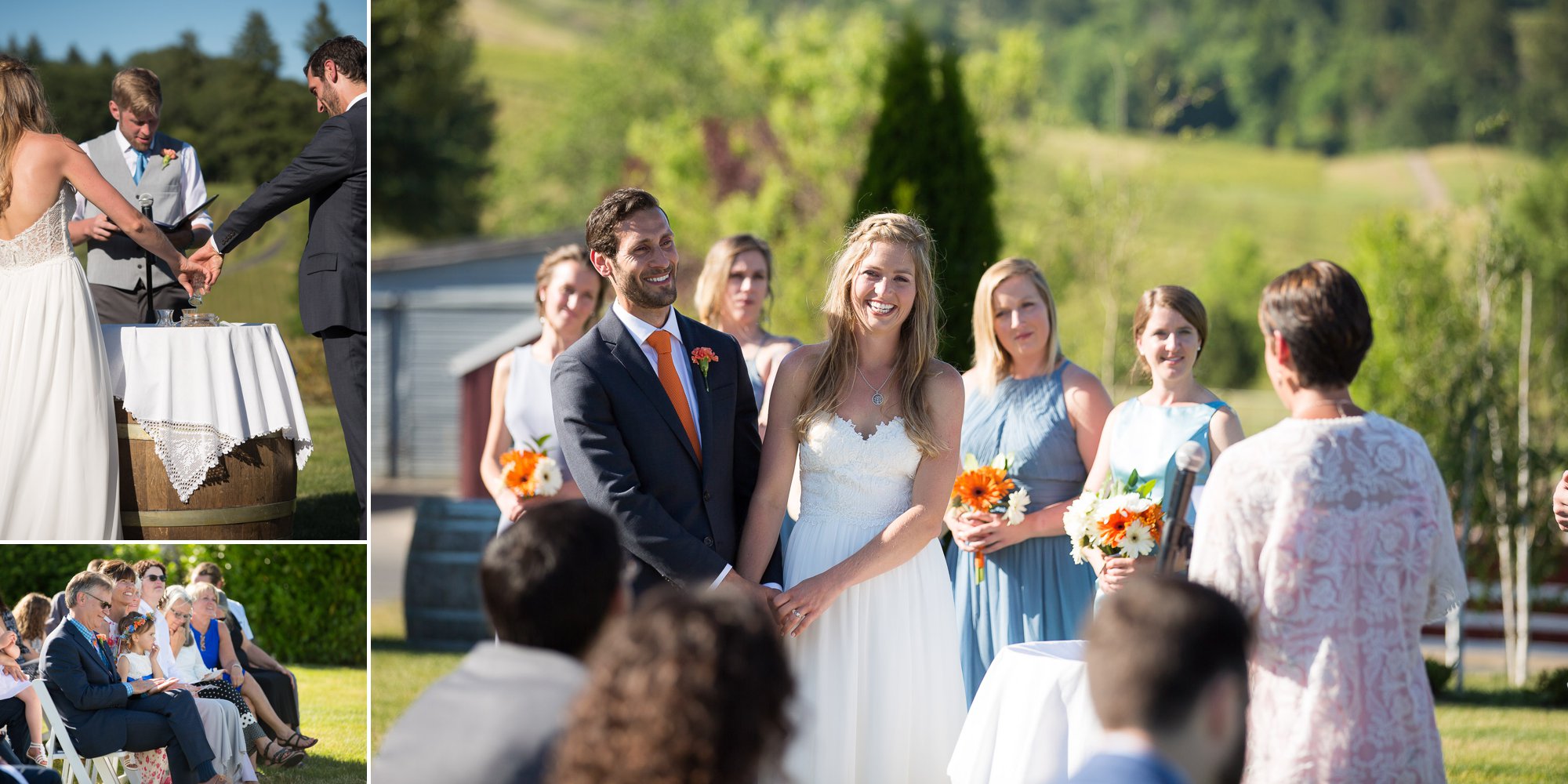 Zenith Vineyard Salem Oregon Wedding Wine Country