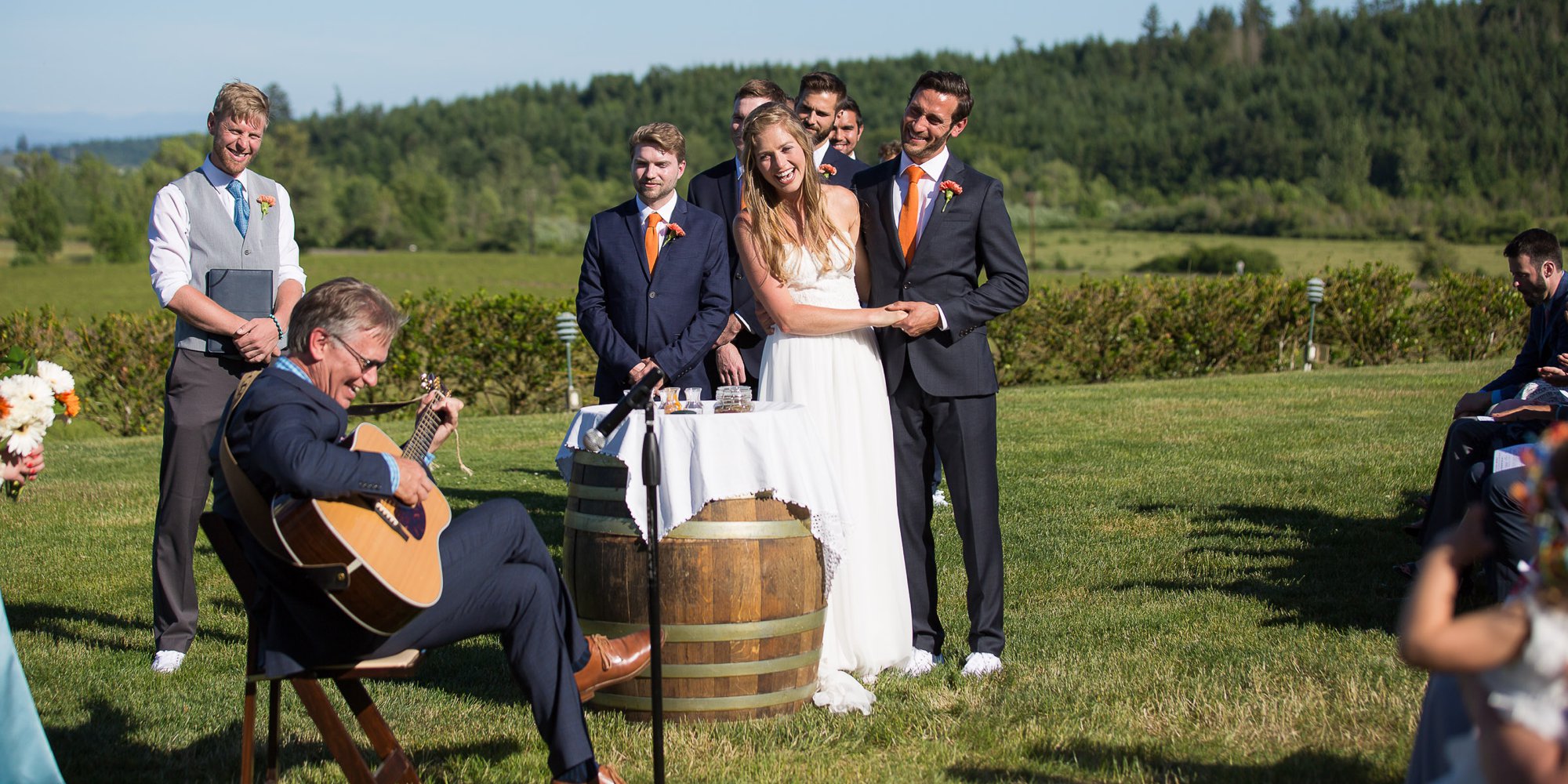 Zenith Vineyard Salem Oregon Wedding Wine Country