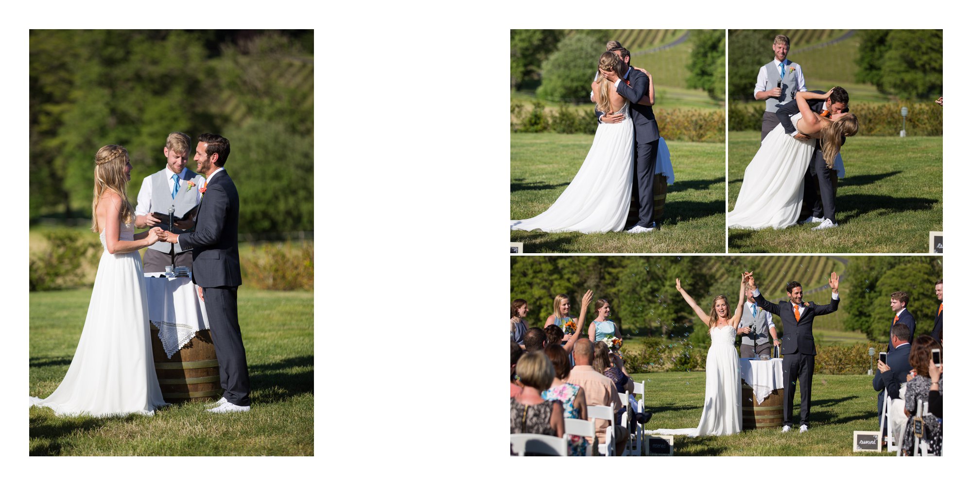 Zenith Vineyard Salem Oregon Wedding Wine Country